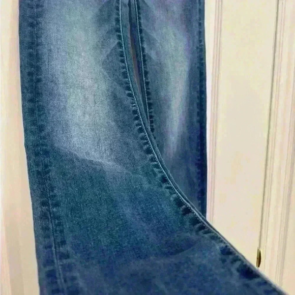 American Eagle High-Riss Authentic  Next Level Stretch Blue Jeans Woman’s 00 - Picture 3 of 7